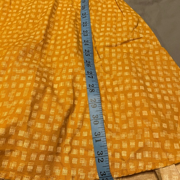 NWOT Field Day Made in Oakland Mustard Yellow Dress | Size L B10 - Picture 6 of 6